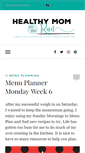 Mobile Screenshot of healthymomontherun.com